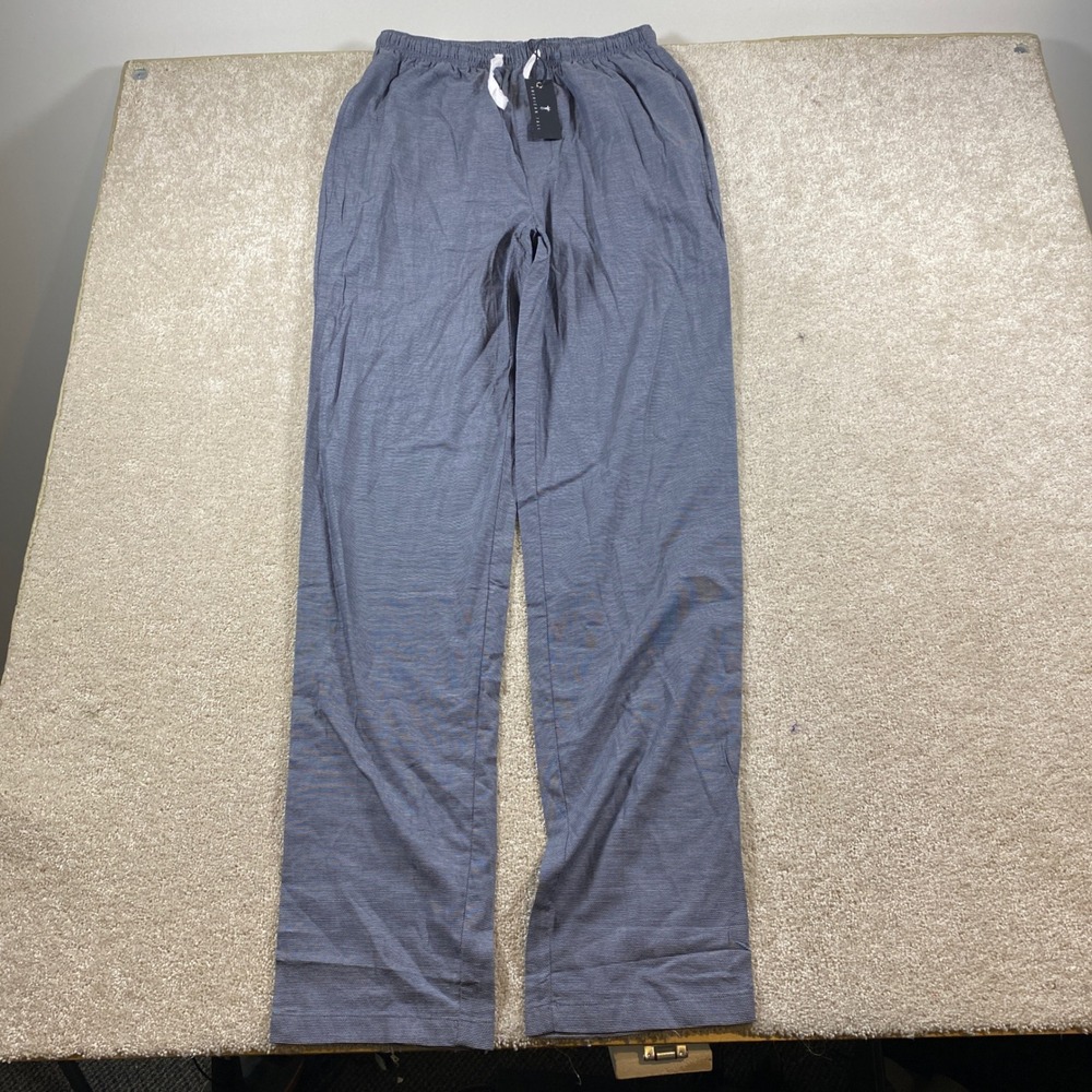 American Tall Pajama Pants Mens MT Blue Micro Stripe Cotton AM-PB-10449 NWT